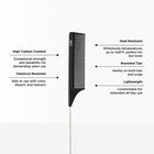 Carbon Pin Tail Comb, , large image number null